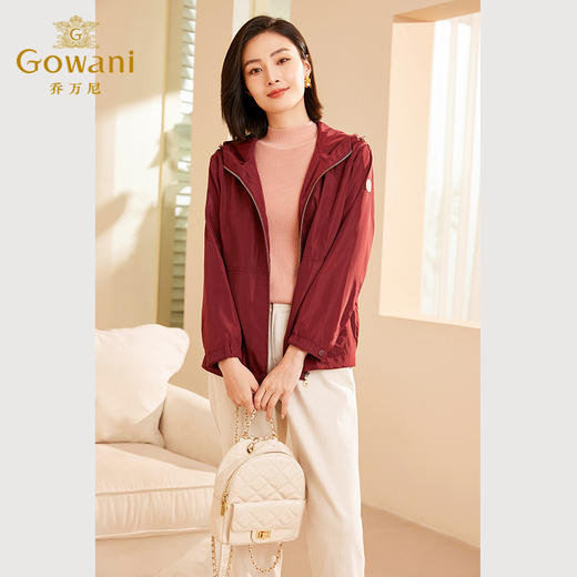 乔万尼秋冬新品短外套连帽两色可选ET3B655 商品图1