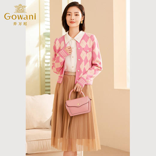 乔万尼新款小香风显瘦毛针织衫ET3M773 商品图2