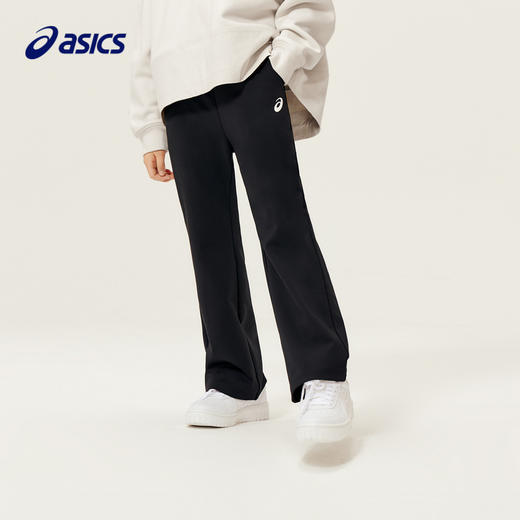 ASICS/亚瑟士童装2023年秋冬男女儿童新款宽松运动保暖针织长裤 商品图0