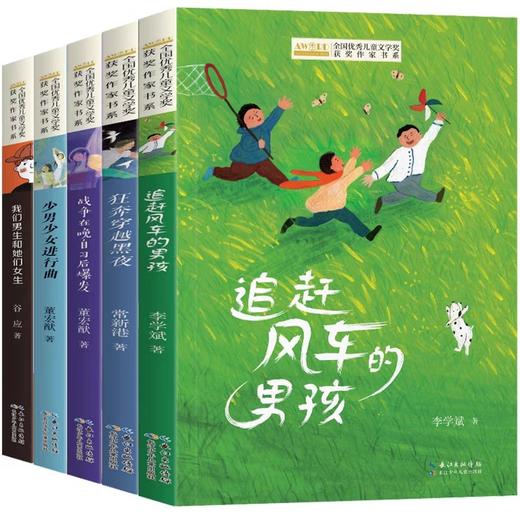 儿童文学获奖作家书系全套5册 追赶风车的男孩 青春校园小说适合男孩女孩看的小说经典书籍三四五年级必读课外书阅读书目 商品图4