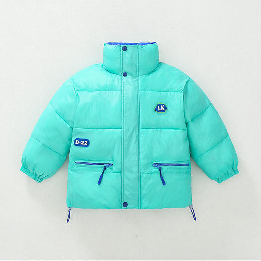 暖厚保丰，宝贝佳选！新品儿童羽绒棉服，男女中大童潮款，短款立领设计，让宝宝更时尚自信。冬日防寒必备！lm 商品图8