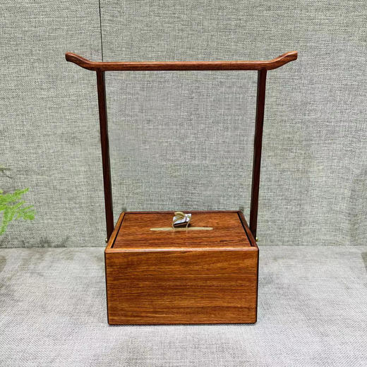 朴居缅花手提置物盒 商品图0