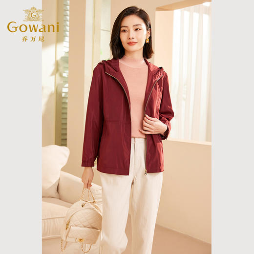 乔万尼秋冬新品短外套连帽两色可选ET3B655 商品图2