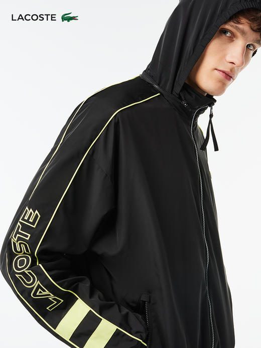 【海南专供价】Lacoste法国鳄鱼男装新款时尚潮流连帽外套BH5983-98 商品图0