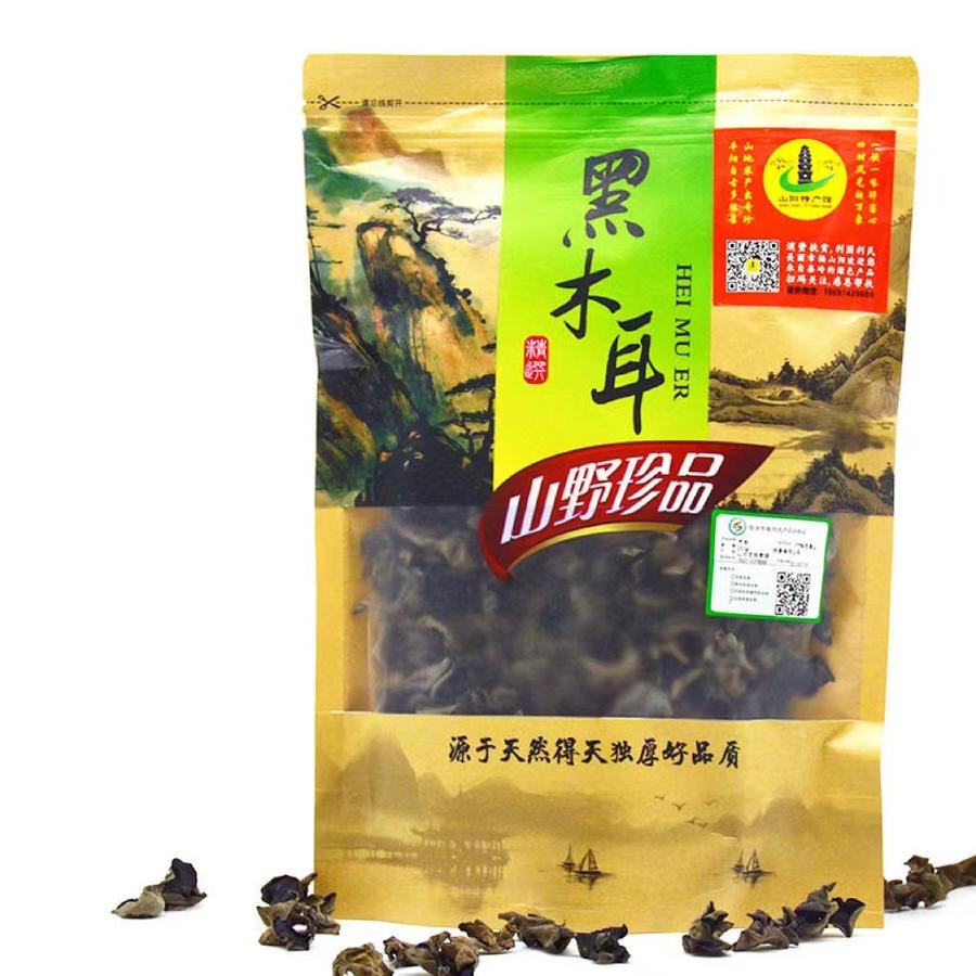 山阳县 肉厚爽滑 秦岭黑木耳 230g