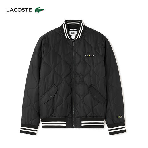 【海南专供价】Lacoste×SMILEY联名男女同款新款笑脸外套棒球服BH9278-98 商品图0
