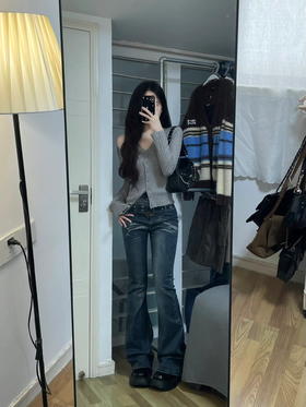 超有个性的挂脖针织上衣，这个秋天我先美啦！