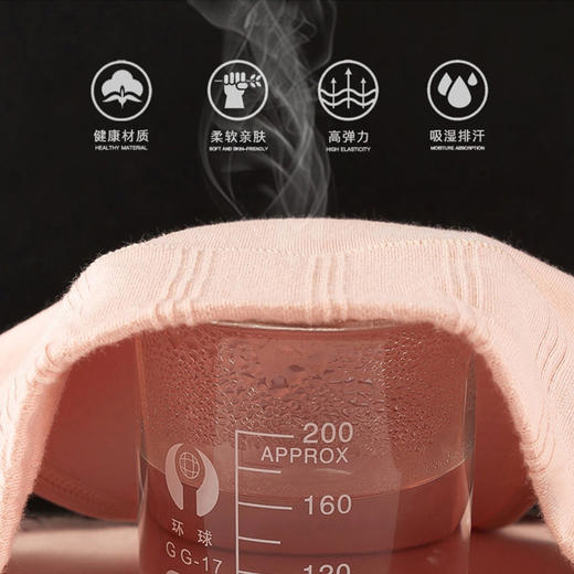 雀说 【5条】纯棉内裆蕾丝内裤高腰大码三角裤（加大加肥）319 商品图3