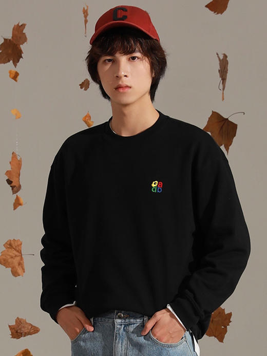 OADB/A03425A002/煎蛋刺绣卫衣 商品图0