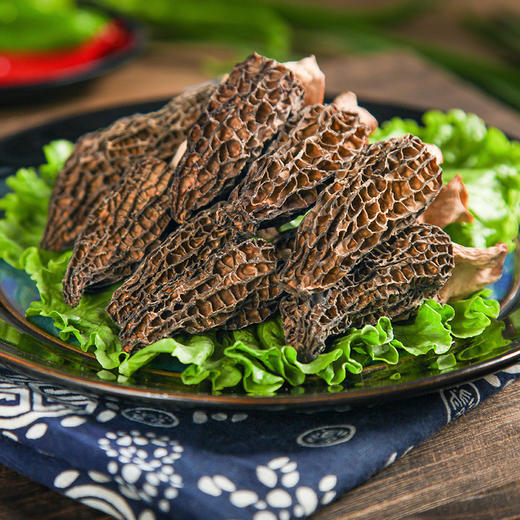 『福建羊肚菌』味道鲜美 营养丰富 商品图1