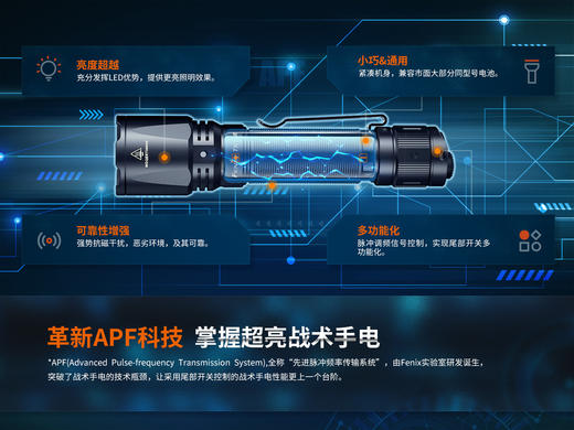 Fenix TK11R强光手电筒LED超亮远射18650电池防水战术勤务手电 商品图10