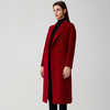 【中长款腰带羊毛大衣】23年秋冬新品女士羊毛大衣时尚经典双排扣大衣 商品缩略图2