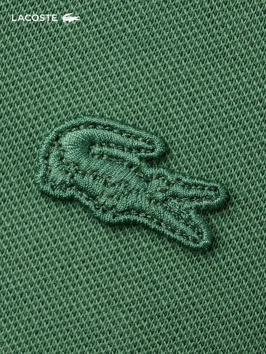 【海南专供价】Lacoste法国鳄鱼男士新款经典商务纯色长袖POLO衫PH6248-98 商品图5