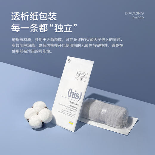 蕉趣Banana Trip一次性纯棉旅行成人内裤 2包装 商品图4