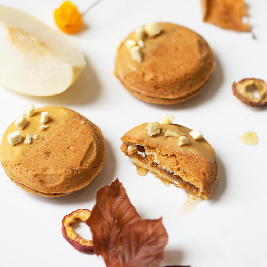 「秋日限定」 红果秋梨味｜冷冻经典版曲奇烧（4枚/盒） 商品图3