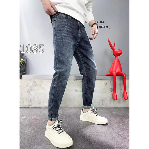 时尚休闲牛仔长裤HZJ   FLW-3HA7FS1085【1085】 商品图1