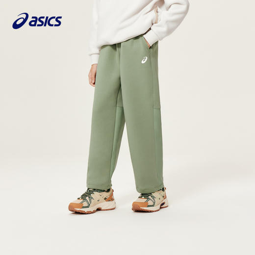 ASICS/亚瑟士童装2023年秋冬男女儿童新款宽松运动保暖针织长裤 商品图1