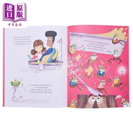 【中商原版】Pippa Curnick 2册套装 精品绘本英文原版儿童绘本故事 The Big Christmas Bake圣诞烘焙 The Big Freeze冰天雪地 商品图2