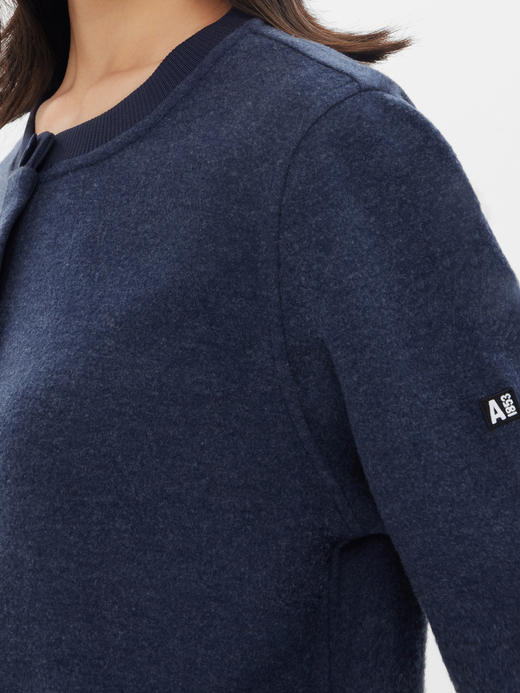 AIGLE艾高新品户外保暖柔软舒适时尚开襟圆领抓绒衣女AA62 商品图6