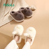 FaSoLa可爱棉拖鞋秋冬季新款保暖居家可爱毛绒情侣防滑厚底棉拖鞋 商品缩略图1