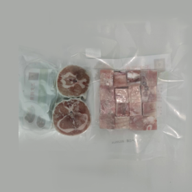 正大鳄鱼肉399套餐（尾中切片400g*2+带骨切丁肉400g*2）