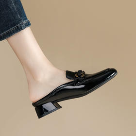 品质好货| Safiya索菲娅2023新款复古穆勒凉拖半拖鞋 SF31115743