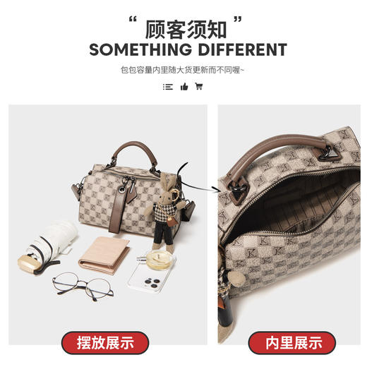 Safiya/索菲娅2023新款小兔挂件单肩包女士斜挎包女包SF900358Y 商品图9