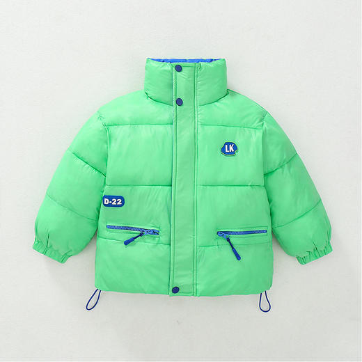 暖厚保丰，宝贝佳选！新品儿童羽绒棉服，男女中大童潮款，短款立领设计，让宝宝更时尚自信。冬日防寒必备！lm 商品图7