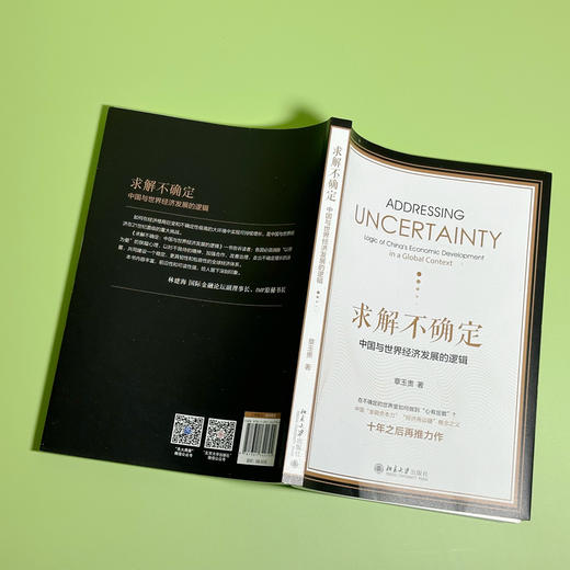 求解不确定：中国与世界经济发展的逻辑 章玉贵 著 北京大学出版社 商品图4