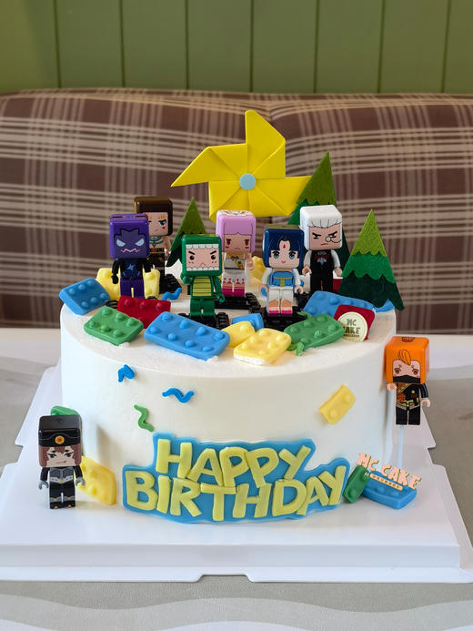 我的世界玩具装饰蛋糕 商品图0