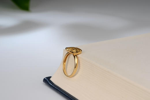 青铜鎏金戒指 商品图3