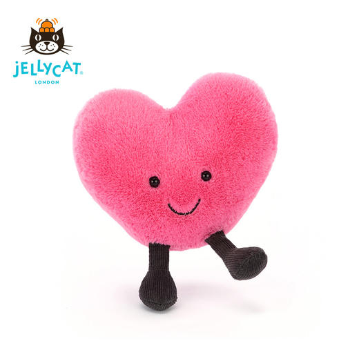 Jellycat 趣味桃红色爱心 11cm 商品图3