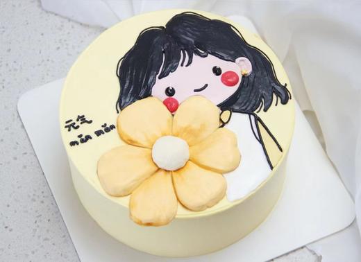 生日蛋糕 花朵女孩 商品图0