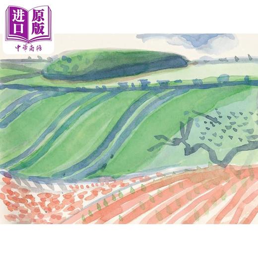 【中商原版】大卫·霍克尼水彩画册David Hockney：约克郡水彩速写 进口艺术 A Yorkshire Sketchbook 水彩艺术 商品图1