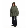NUTH“雨伞”｜百搭通勤军绿色大廓形设计感棉服宽松夹棉厚外套女 商品缩略图6