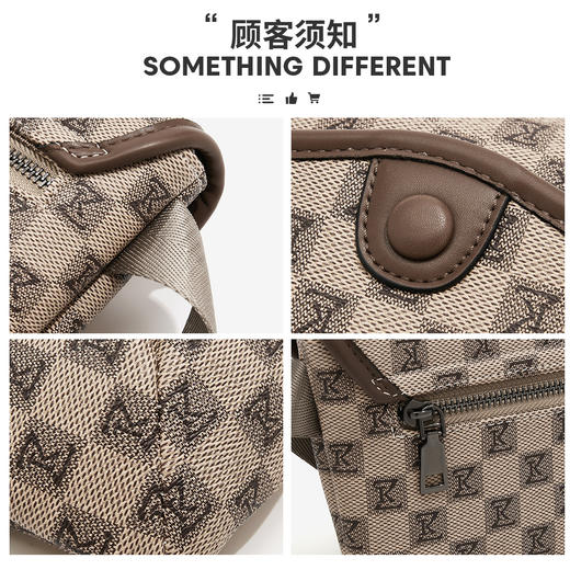 Safiya/索菲娅包包女2023新款大容量手机小方包女士单肩斜挎女包 SF9151054Y 商品图4