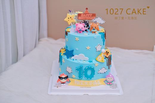 1027CAKE | 双层   蛋仔派对 商品图0