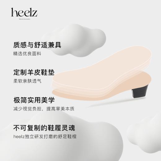 heelz设计师手工鞋履 ｜ Jo50mm粗跟打蜡牛皮骑士靴秋季新款 商品图4