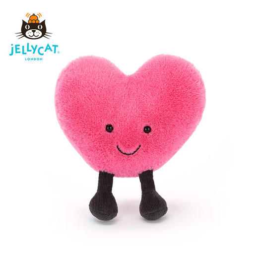 Jellycat 趣味桃红色爱心 11cm 商品图4