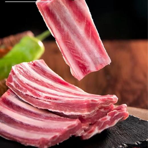 临泉农户散养山羊肉胸排现杀羊胸排整切 商品图4