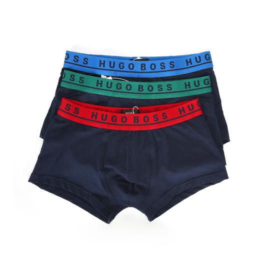 【贴身衣物不退不换】HUGO BOSS 平角内裤套装男  50420279-992 . 商品图0