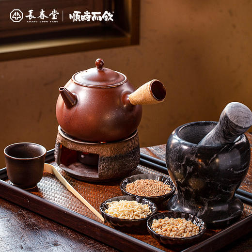 顺时而饮 | 侧把大壶 简约素雅 可用明火/炭火/电陶炉（赭色） 商品图1