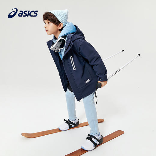 ASICS/亚瑟士童装羽绒服2023冬季新款保暖外套三合一羽绒服两件套 商品图4
