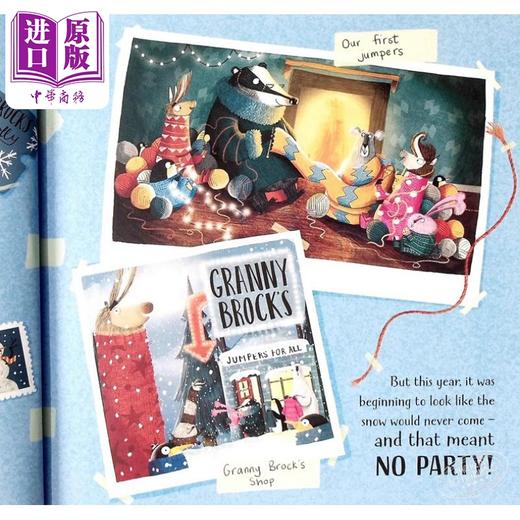 【中商原版】Pippa Curnick 2册套装 精品绘本英文原版儿童绘本故事 The Big Christmas Bake圣诞烘焙 The Big Freeze冰天雪地 商品图4