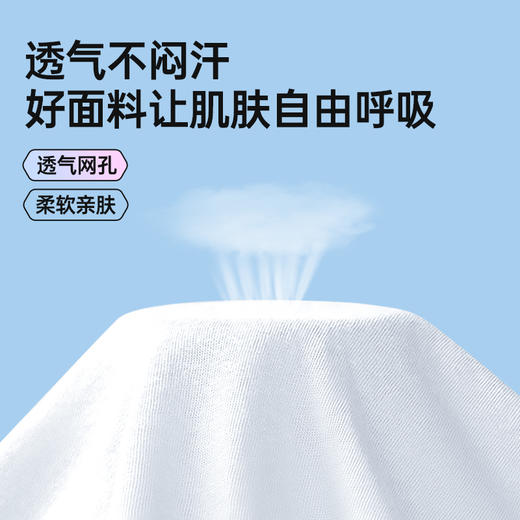 社群专属秒杀 | 国庆出游GRAREY 一次性纯棉无菌日抛女士内裤2包14条[福利品] 商品图2