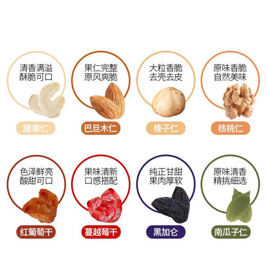 鲜记 每日坚果600g/盒 商品图1