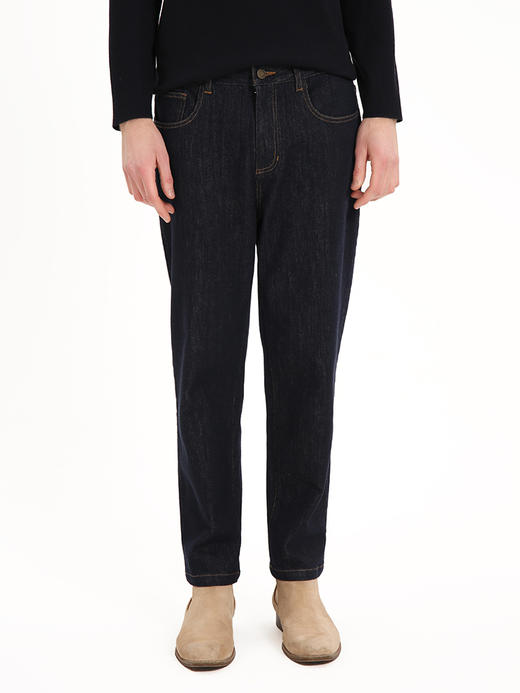 callisto紫调银河蓝弹力棉牛仔裤 FSJPW002Y BL 商品图1