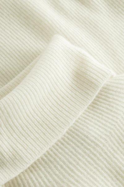 Mark Kenly Domino Tan 象牙白KRYSTAL高领羊绒衫 商品图7