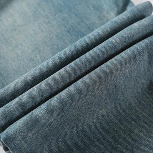 女士窄版高腰直筒阔腿牛仔裤棉质垂感（3-971） 商品图12