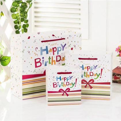 QT-122 彩虹生日手提袋 商品图0